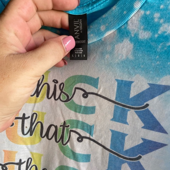 F**k Everything Bleached T-shirt - Picture 2 of 2